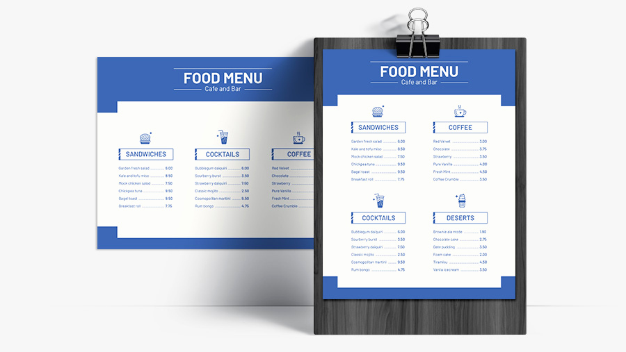 Breakfast Menu Template Free Lovely Free Downloadable Restaurant Menu Templates