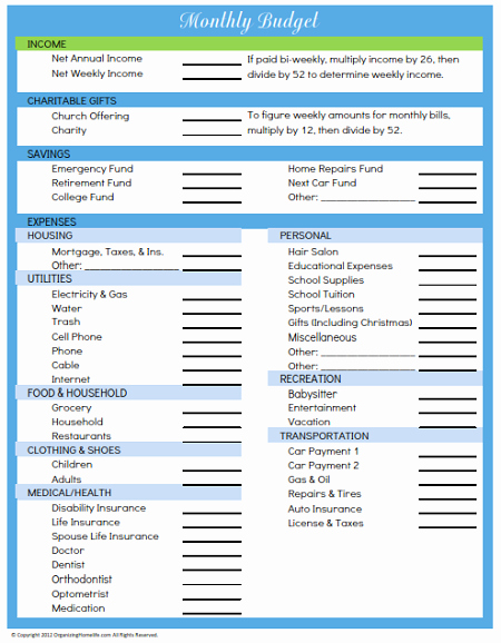 Budget Template Dave Ramsey Best Of Editable Bud Worksheet Get organized