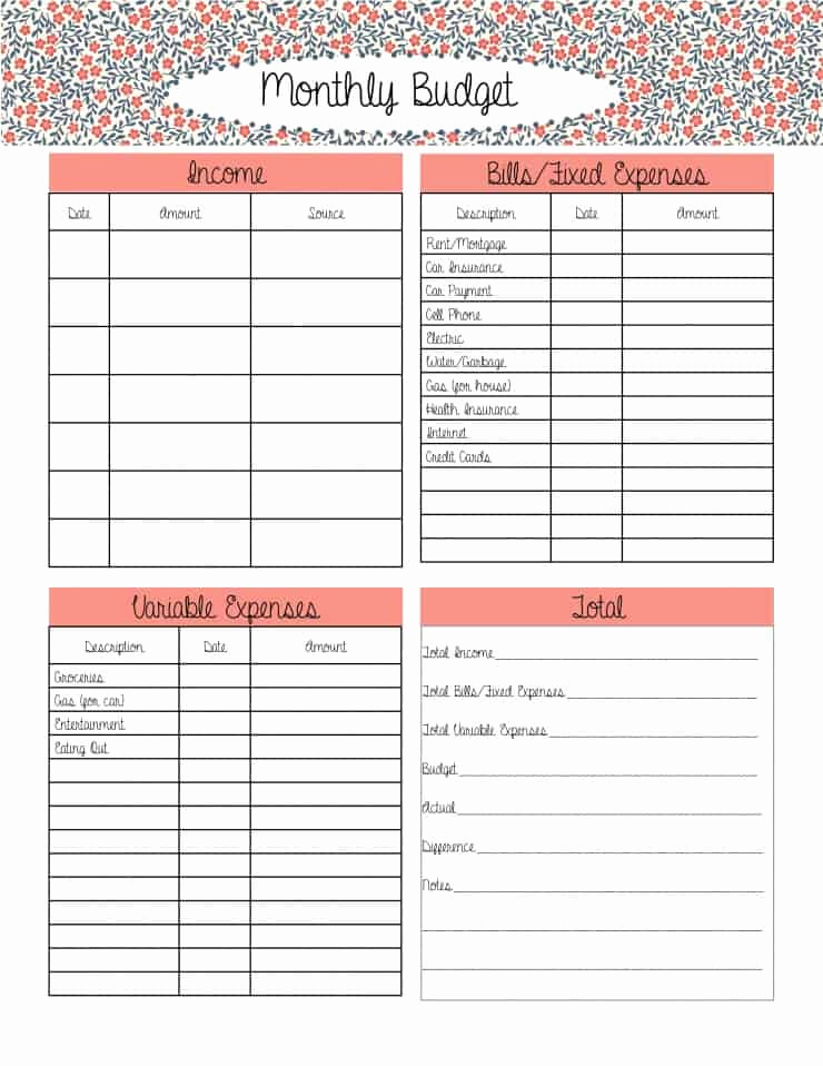 Budget Template Dave Ramsey Elegant 10 Bud Templates that Will Make You Stop Stressing