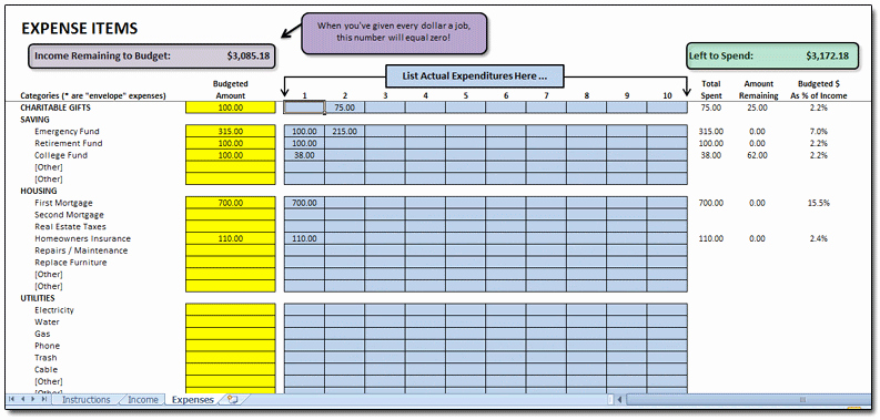 Budget Template Dave Ramsey New source Of Info for Bud Constraint Dave Ramsey Dave