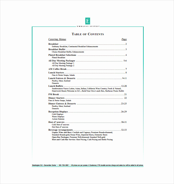 Catering Menu Template Word New 23 Free Menu Templates Pdf Doc Excel Psd