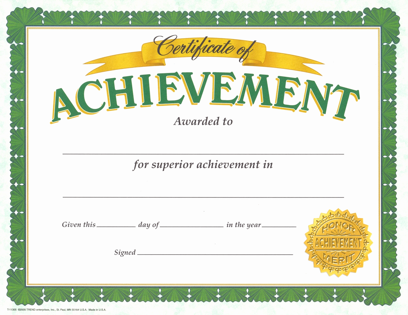 Certificate Of Accomplishment Template Inspirational Achievement Certificate Templates Pdf Printable