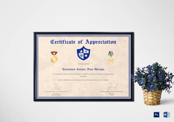 Certificate Of Appreciation Template Powerpoint Unique Certificate Of Appreciation 28 Free Pdf Ppt Documents