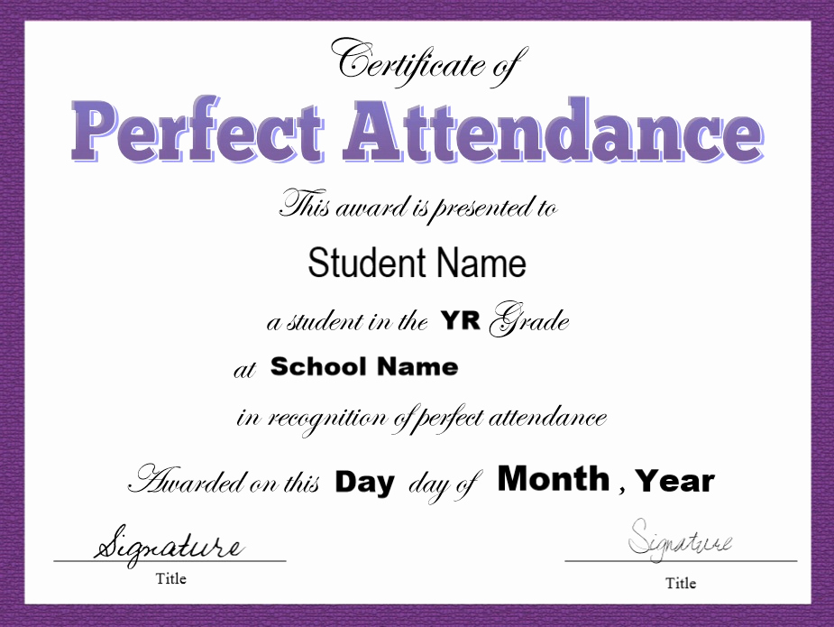 Certificate Of attendance Template Free Best Of 8 Free Sample attendance Certificate Templates Printable