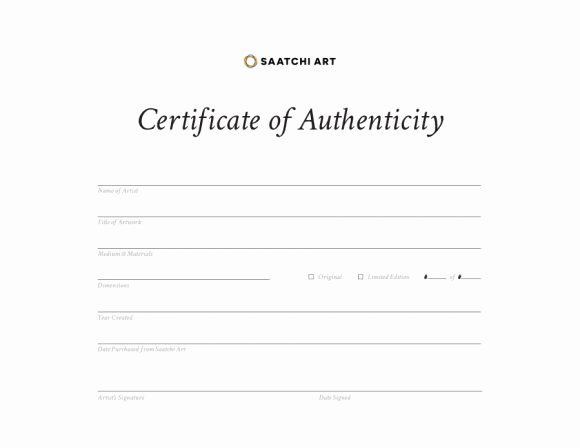 Certificate Of Authenticity Photography Template Fresh 37 Certificate Of Authenticity Templates Art Car