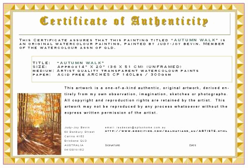 Certificate Of Authenticity Photography Template Lovely as You Wish Etiquette &amp; Tips How to Buy Maintain