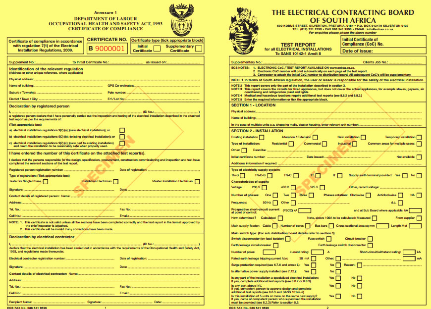 Certificate Of Compliance Template Lovely Electrical Certificate Of Pliance &amp; Inspections