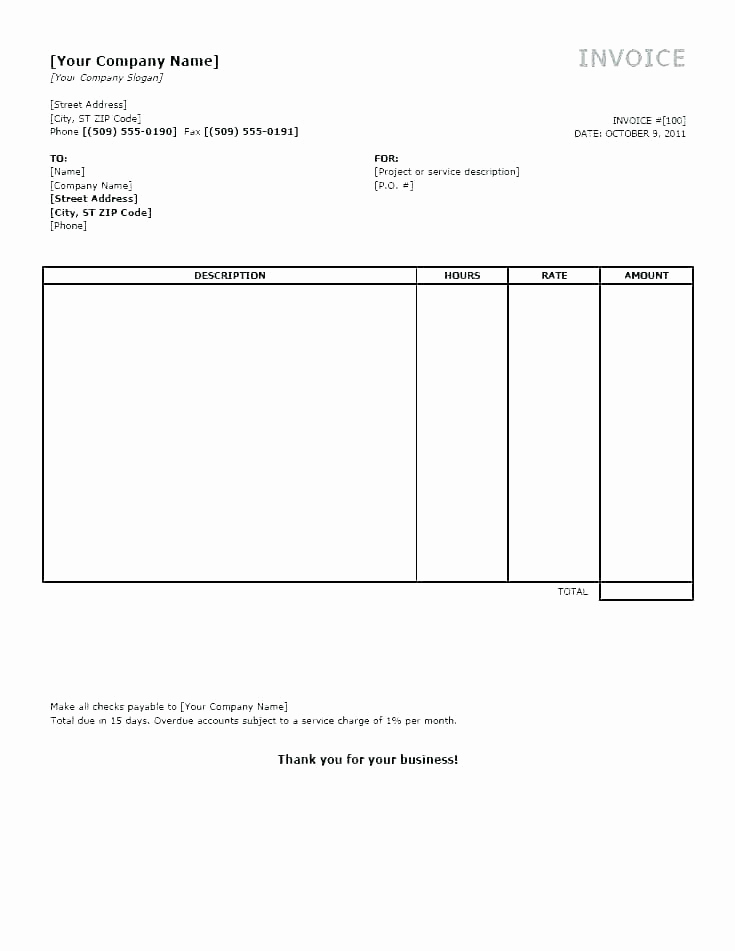 Child Care Invoice Template Fresh 9 10 Daycare Names and Slogans