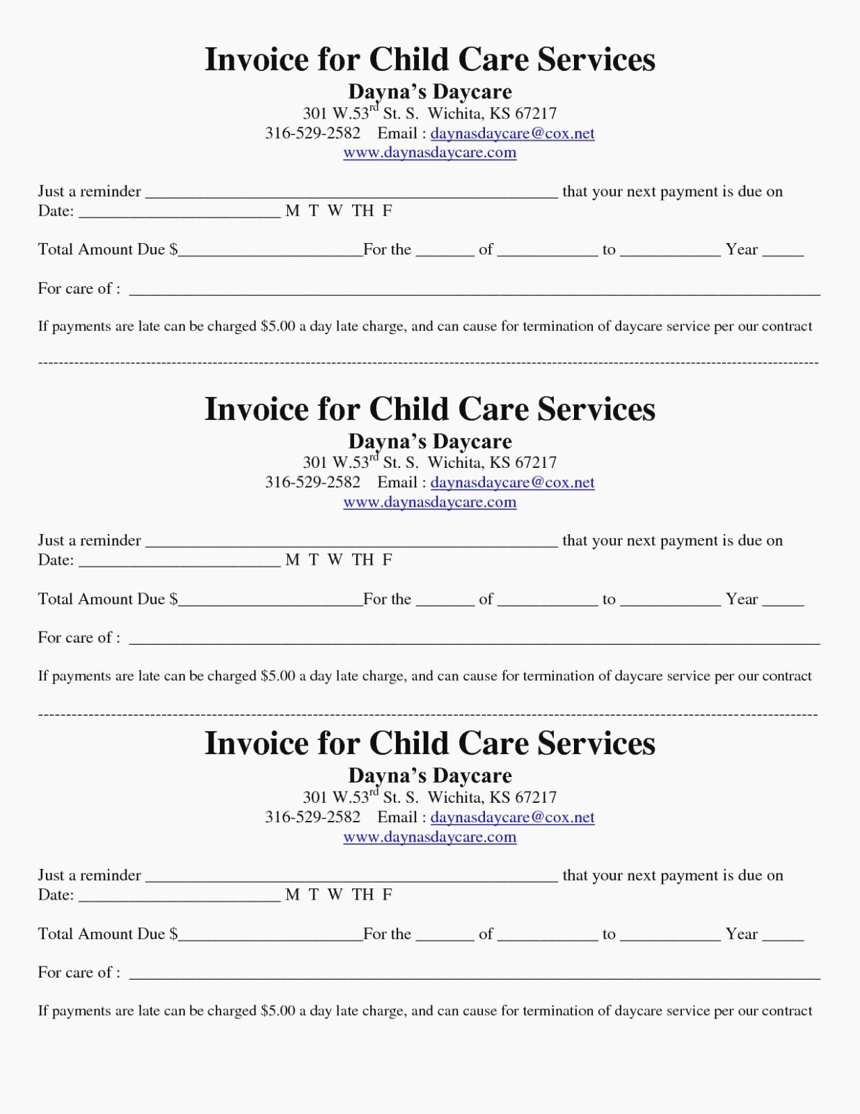 Child Care Invoice Template Luxury 14 Things You Should Know