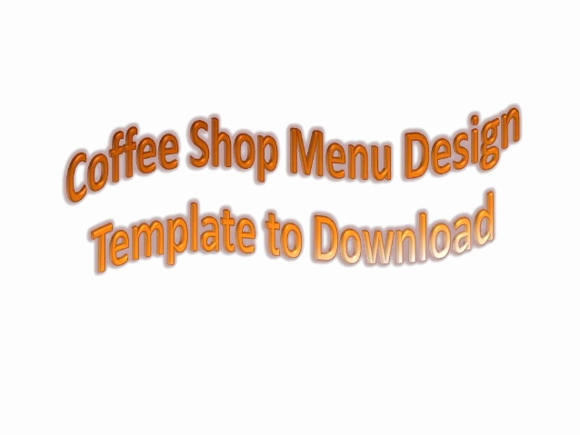 Coffee Shop Menu Template Free Awesome Free Coffee Shop Menu List Templates to Download