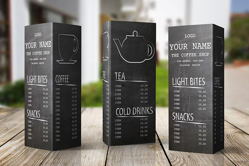 Coffee Shop Menu Template Free Unique Free Menu Design Template