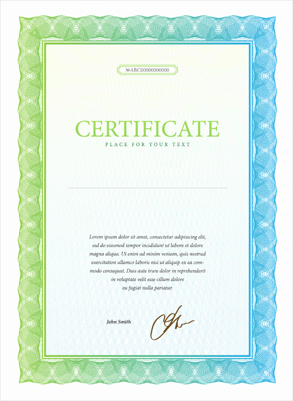 Common Stock Certificate Template Beautiful Stock Certificate Template