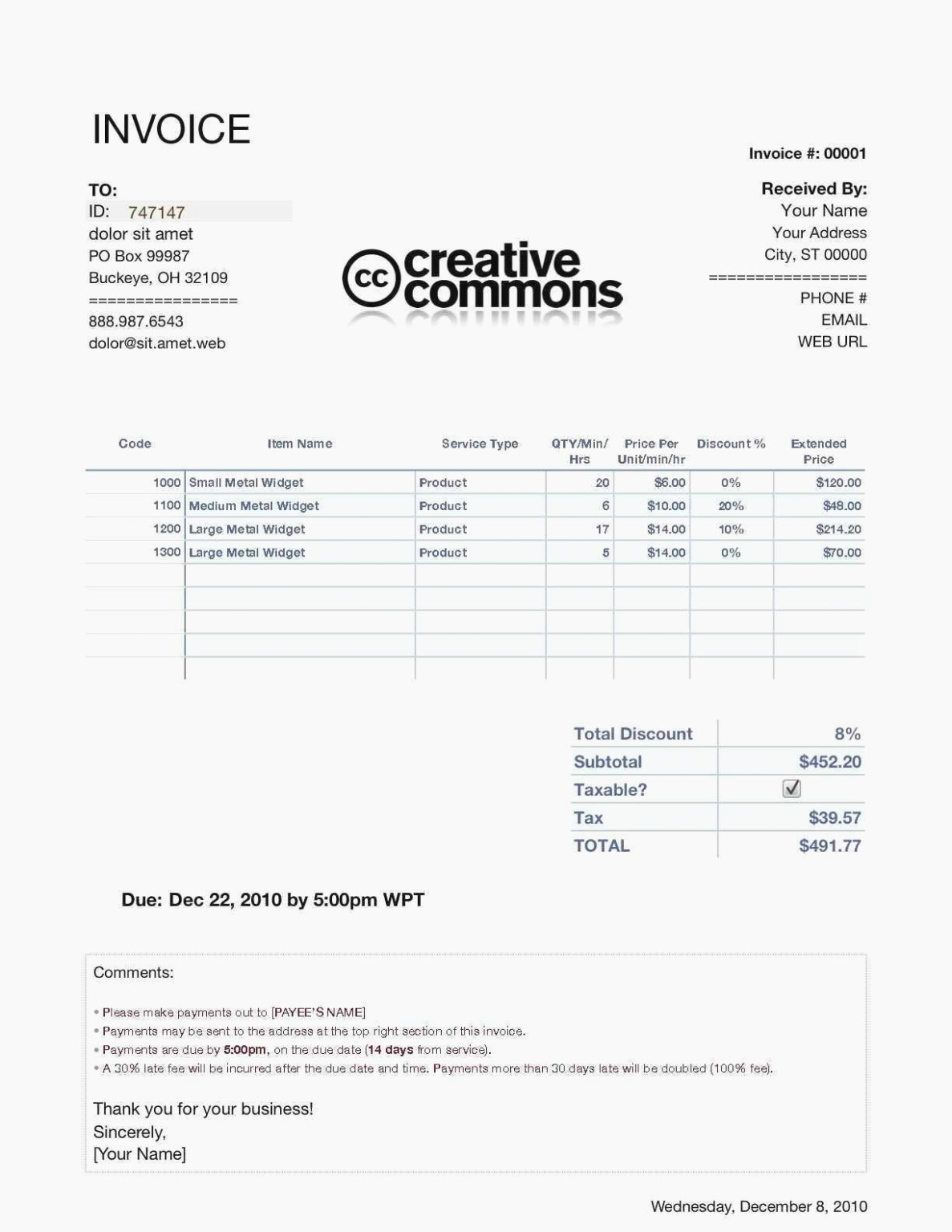 Computer Repair Invoice Template Luxury 14 Ugly Truth About