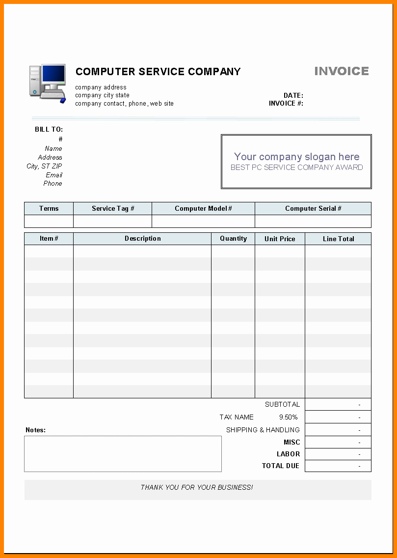 5 cash bill format in excel