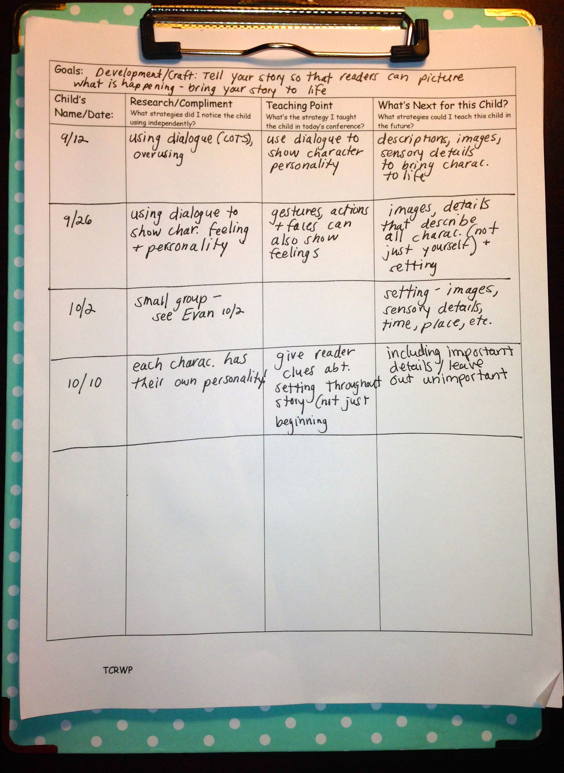 Conference Notes Template for Teachers Best Of Tailoring Our Teaching No Need to Wing It if You’ve Got