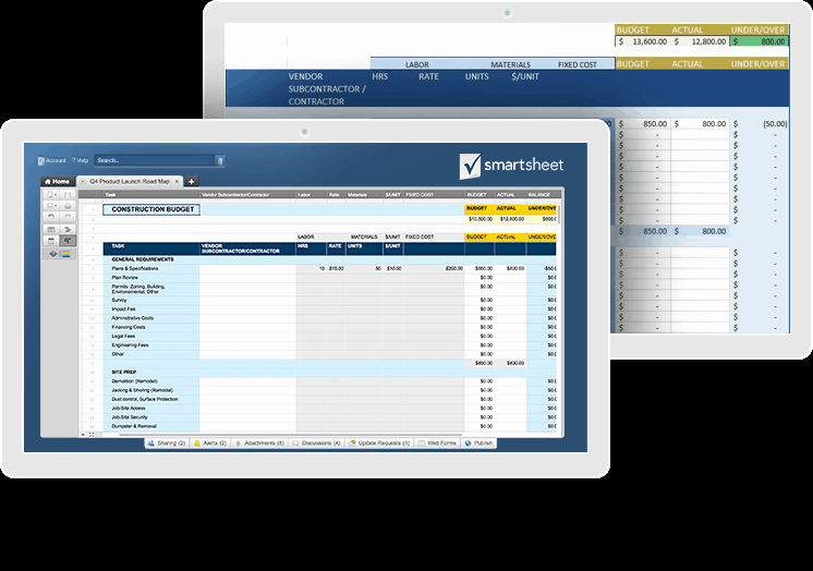 Construction Budget Template Excel Elegant Free Construction Project Management Templates In Excel