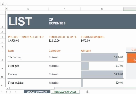 Construction Budget Template Excel Unique Home Construction Bud Template for Excel