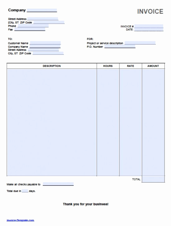 Consultant Invoice Template Excel Beautiful Consultant Invoice Template Doc