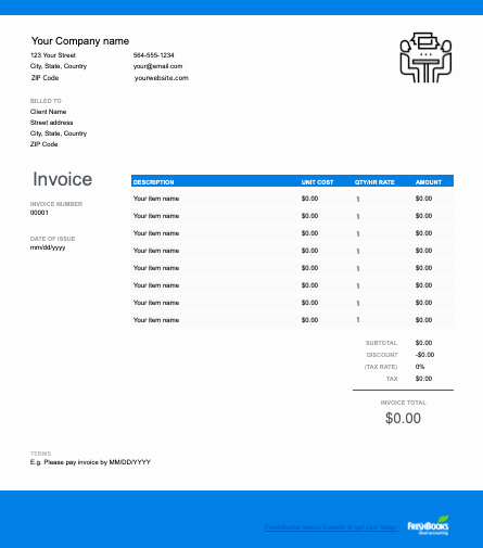 Consultant Invoice Template Excel Best Of Consulting Invoice Templates Free Download