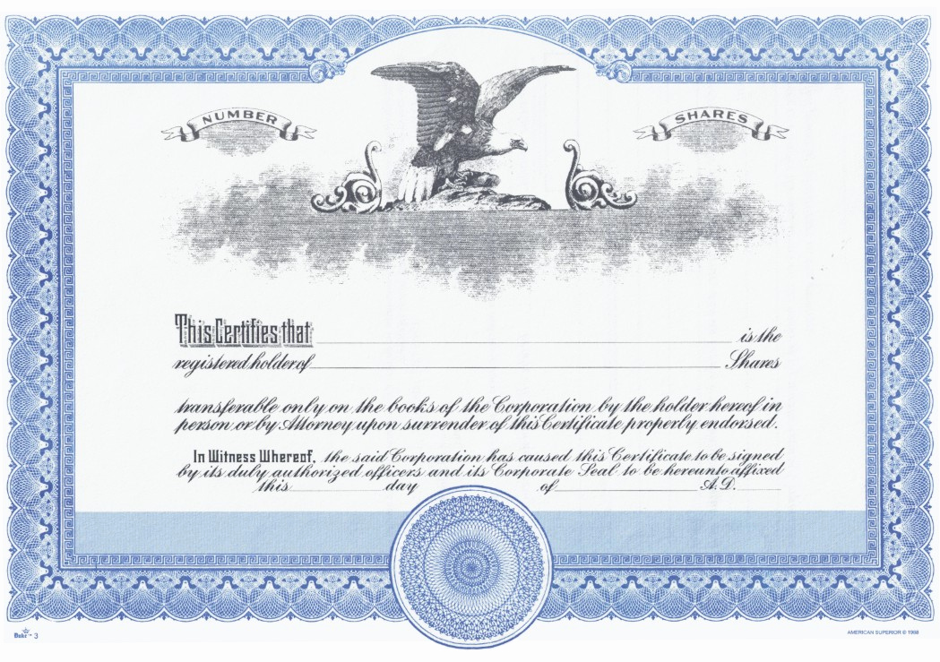 duke 3 stock certificates