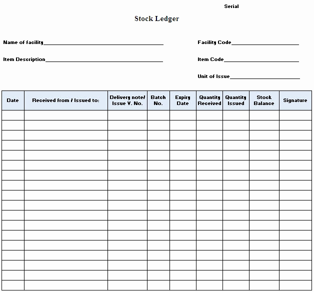 Corporate Stock Certificate Template Word Beautiful Stock Ledger Template