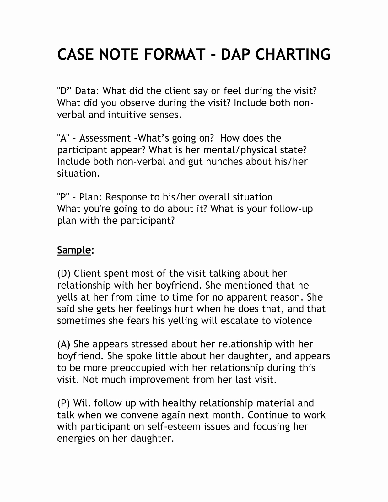 Counseling Case Notes Template Beautiful Dap Psychotherapy Note Templates 3 Free Word format D