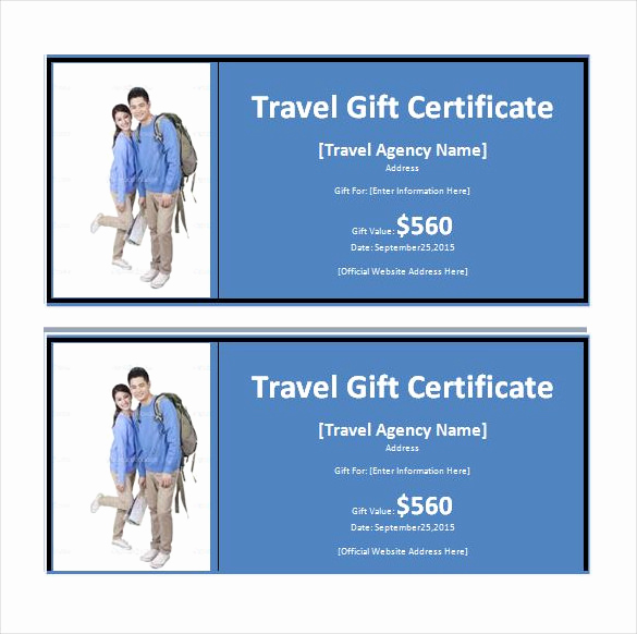 Cruise Gift Certificate Template Elegant 9 Travel Gift Certificate Templates Doc Pdf Psd