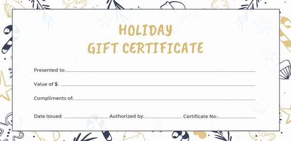 Cruise Gift Certificate Template Fresh 11 Travel Gift Certificate Templates Free Sample