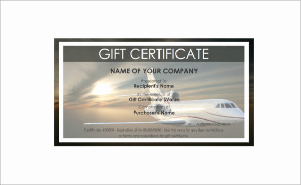 Cruise Gift Certificate Template Lovely 9 Travel Gift Certificate Templates Doc Pdf Psd