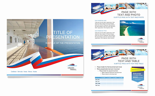 Cruise Travel Gift Certificate Templates TR D