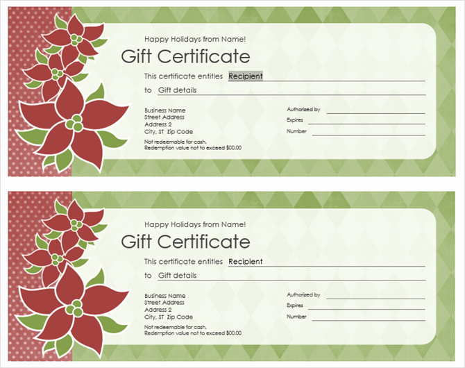 Custom Gift Certificate Template Beautiful Get A Free Gift Certificate Template for Microsoft Fice