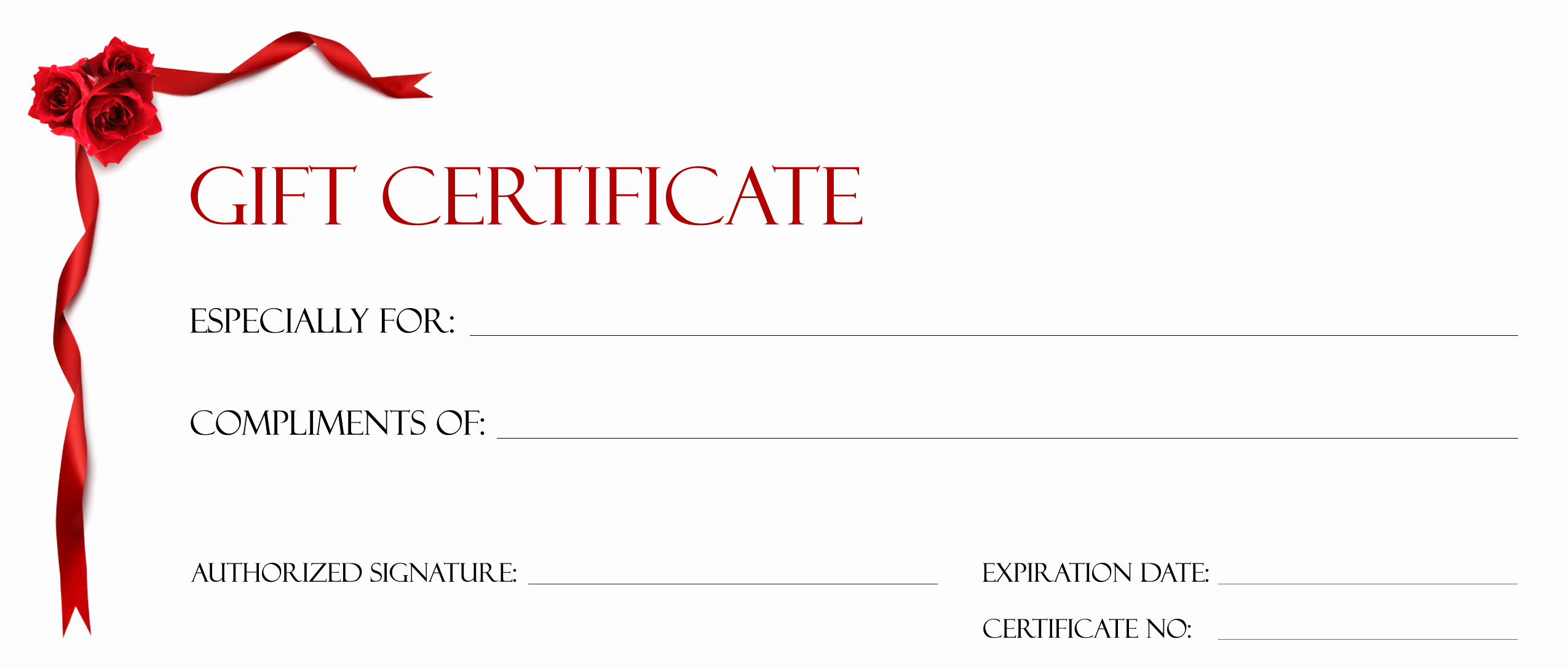 Custom Gift Certificate Template Free Awesome Gift Certificate Make Your Own