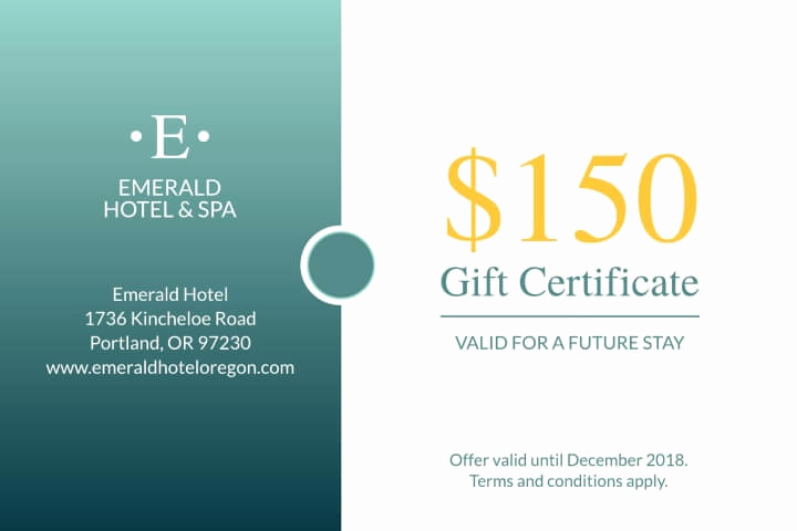 Custom Gift Certificate Template Free Luxury Custom Gift Certificate Printing Line