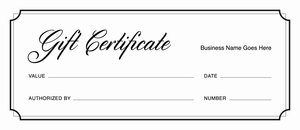 Customizable Gift Certificate Template Unique Gift Certificate Templates Download Free Gift