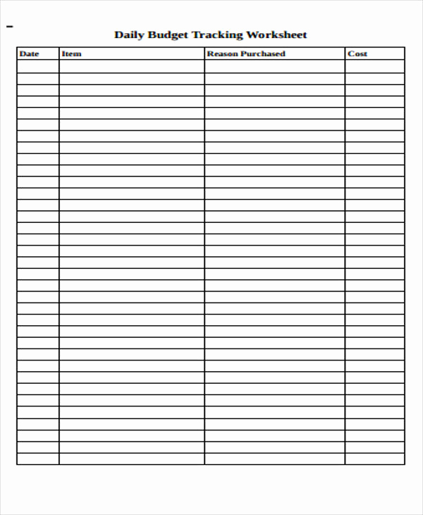 Daily Budget Template Excel Unique Daily Bud Templates