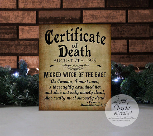 Death Certificate Template Word Inspirational 9 Useful Sample Death Certificate Templates In Pdf