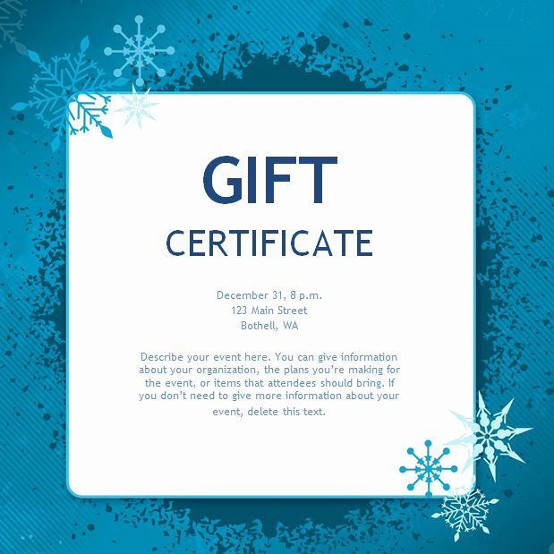 Dental Gift Certificate Template New Free Gift Certificate Templates You Can Customize