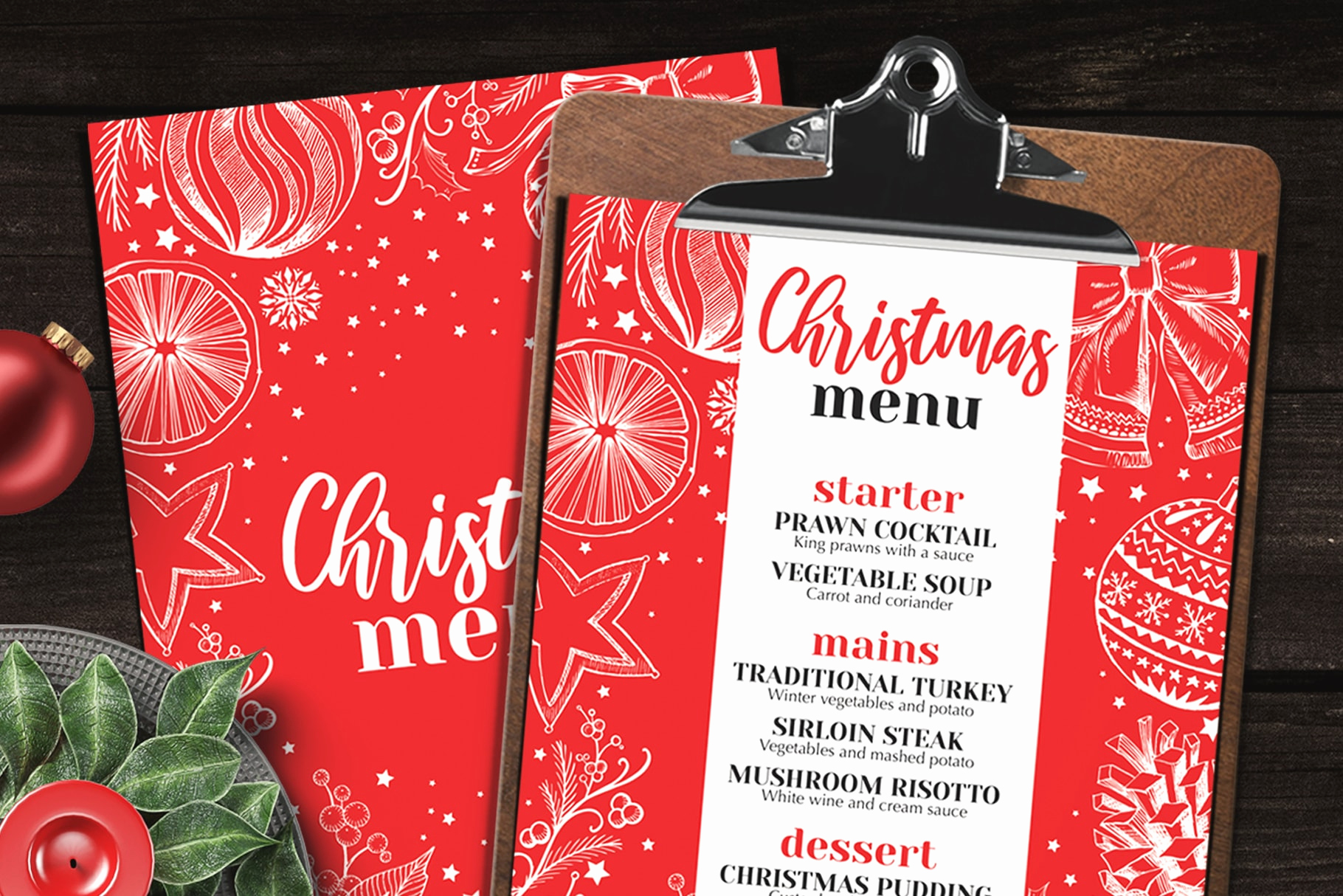 Dinner Menu Template Free Best Of 10 Best Christmas Restaurant Menu Templates Barcelona