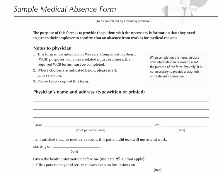 Doctor Excuse Note Template Elegant 27 Free Doctor Note Excuse Templates Free Template