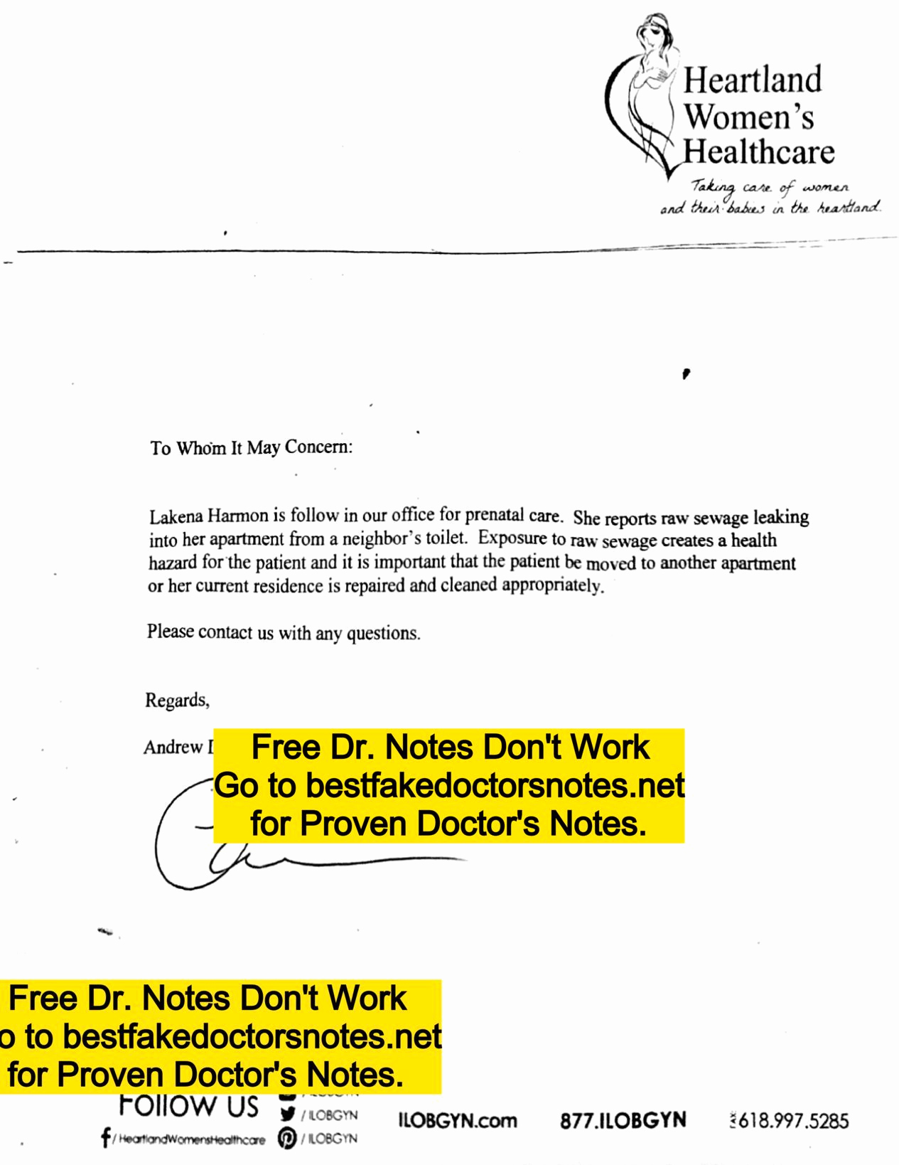 Doctor Excuse Note Template Unique Fake Doctors Note Work or School Pdf Templates