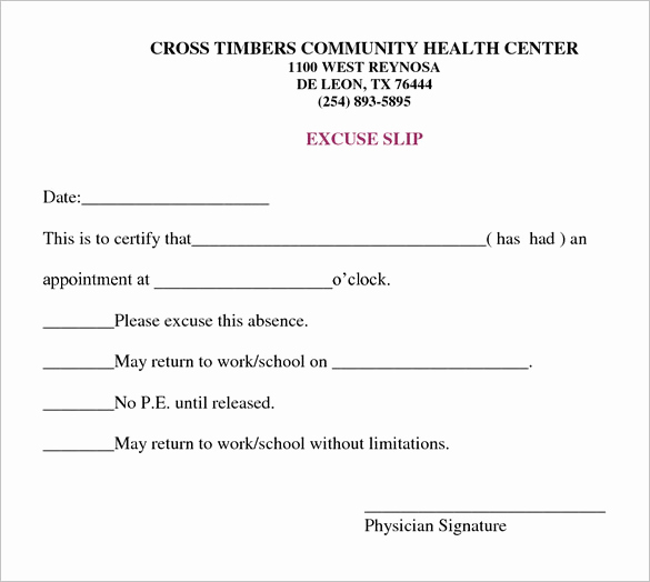Doctor Note Template Free Download Lovely Doctors Note Template – 8 Free Word Excel Pdf format