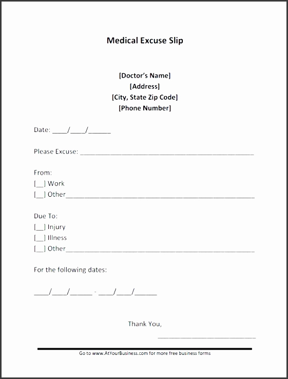 Doctors Note Template Download Free Elegant 10 Download Free Doctor Note Template Sampletemplatess