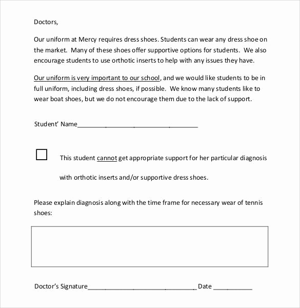 Doctors Note Template Word New Sample Doctor Note 30 Free Documents In Pdf Word