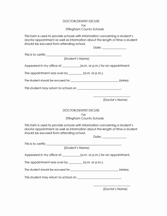 Doctors Notes for School Template Best Of 42 Fake Doctor S Note Templates for School &amp; Work