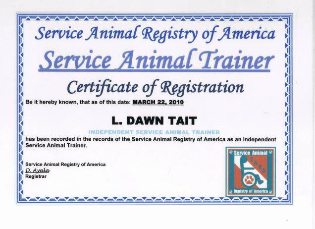 Dog Training Certificate Template Fresh Service Dog Certificate Template