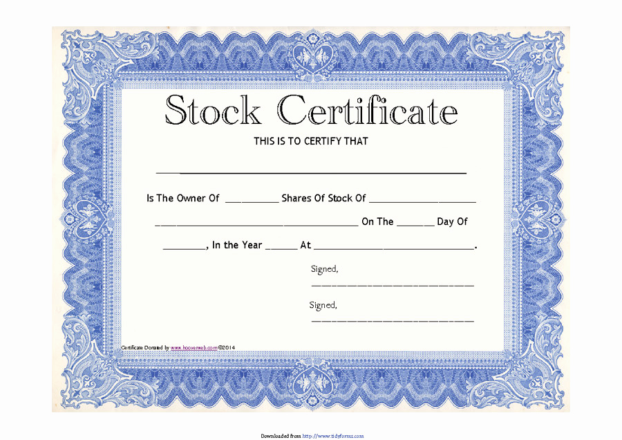Download Stock Certificate Template New 40 Free Stock Certificate Templates Word Pdf Templatelab