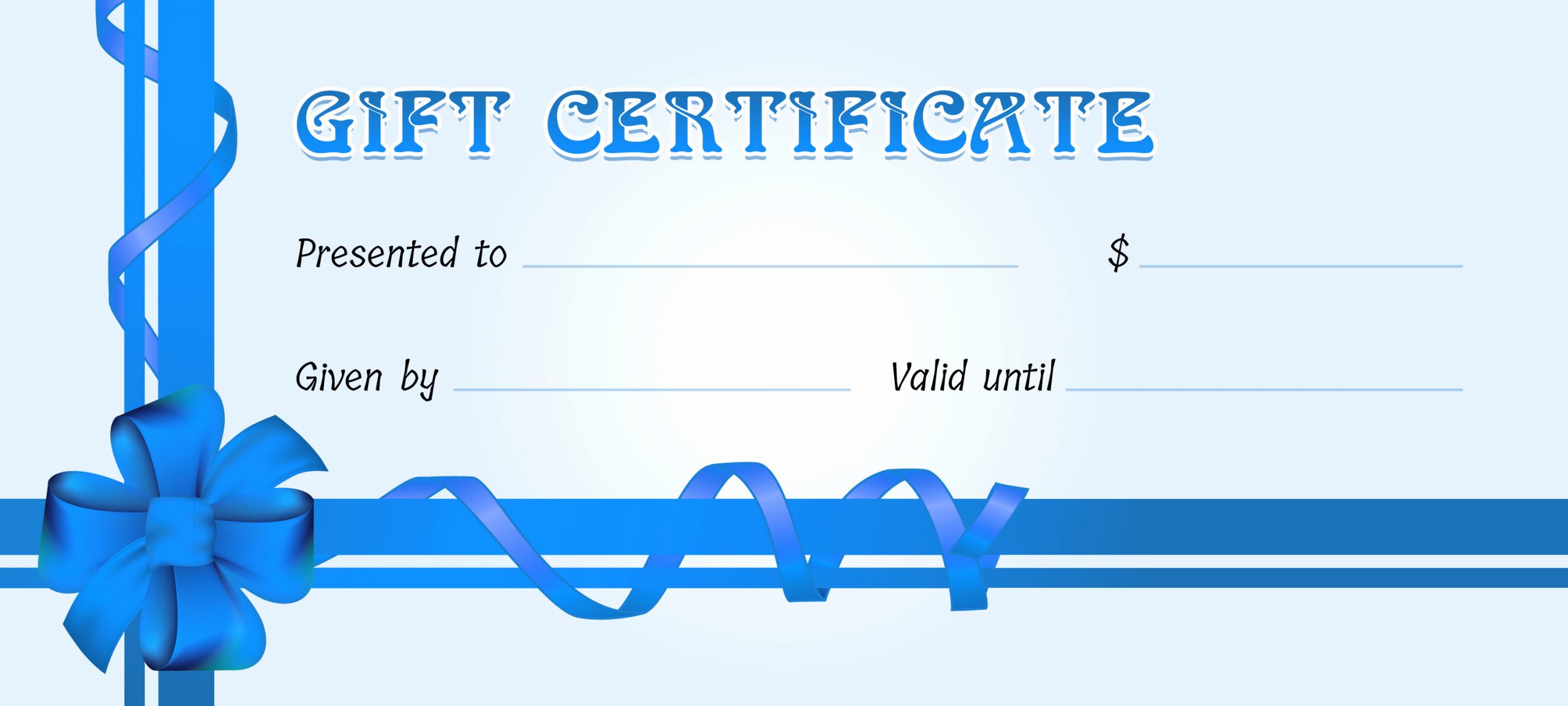 Email Gift Certificate Template Beautiful Business Gift Certificates for All events