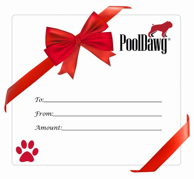 Email Gift Certificate Template Beautiful Pool Cue Gift Card Gift Certificate for Pool and