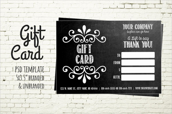 Email Gift Certificate Template Inspirational 8 Sample Gift Card Templates