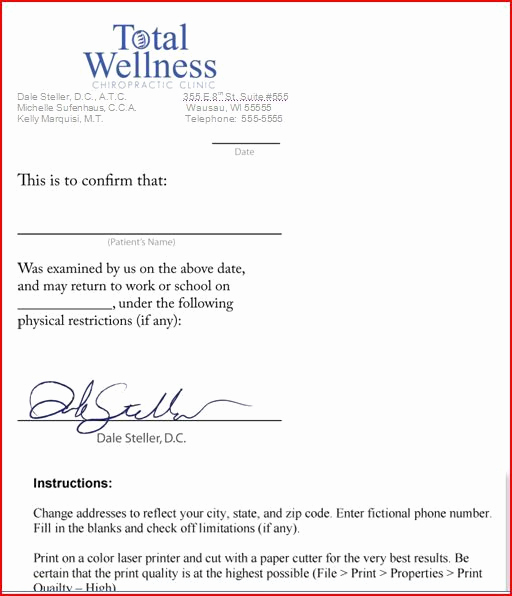 Emergency Room Note Template Awesome Sample Letter From Doctor About Medical Condition